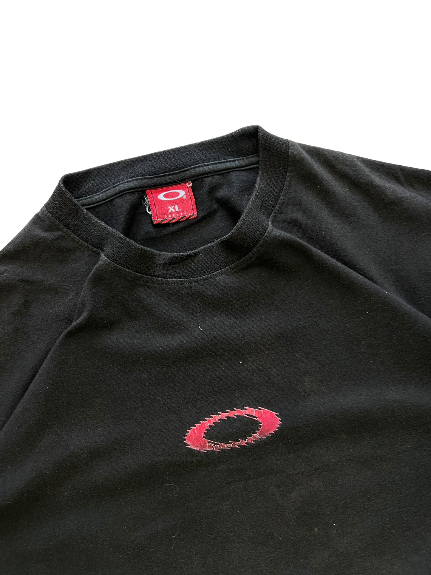 00's Oakley red icon tee - XL