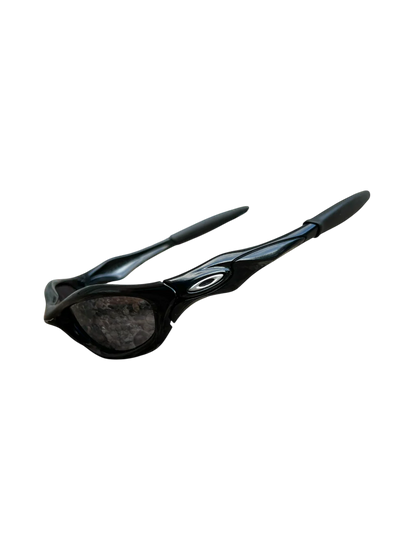 2004 OAKLEY UNKNOWN POLISHED BLACK SUNGLASSES