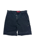 90's Oakley denim metal icon shorts - M