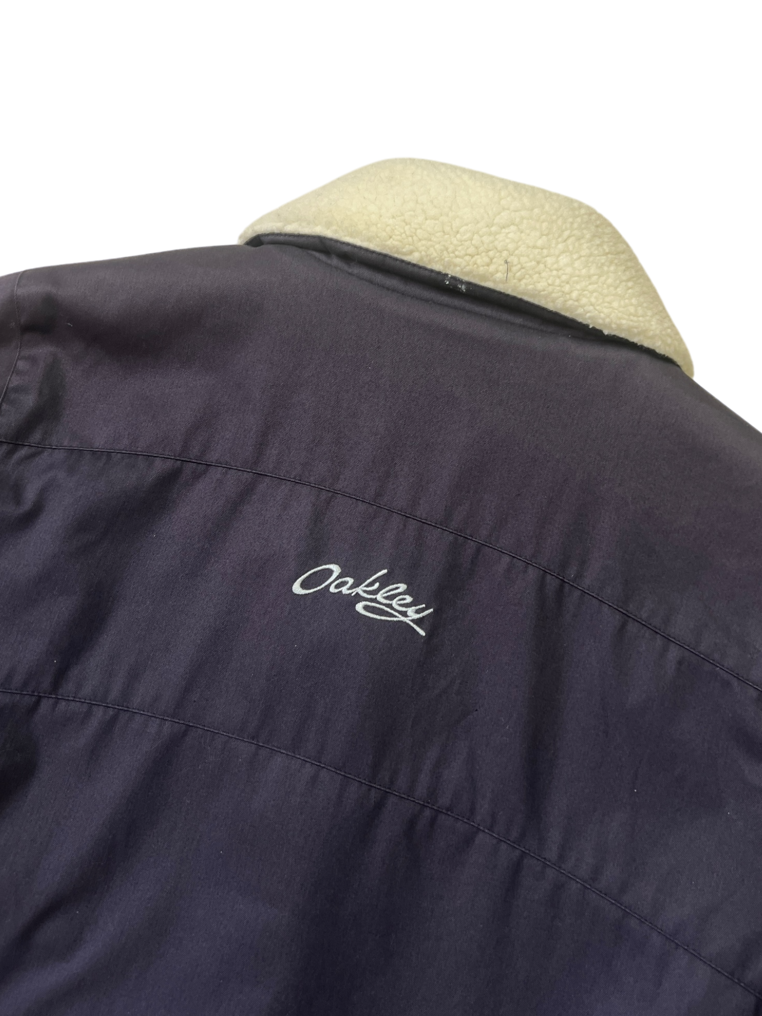 Early 2000's Oakley women's shearling SAMPLE jacket - M