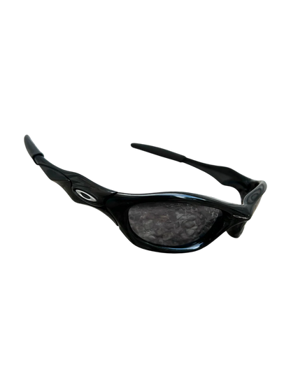 2004 OAKLEY UNKNOWN POLISHED BLACK SUNGLASSES