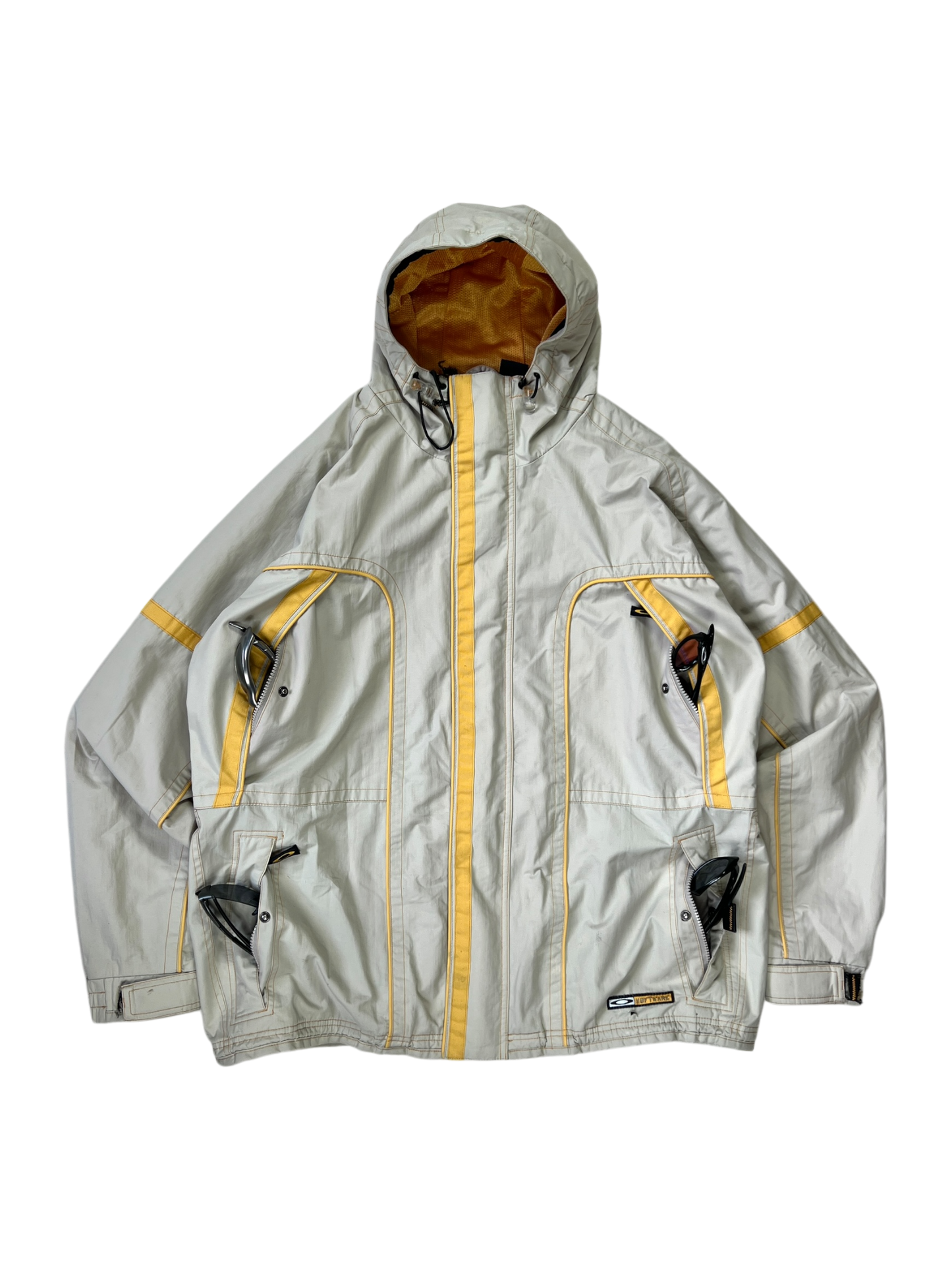 90's Oakley Software waterproof hardshell jacket - L