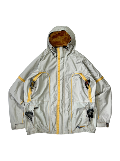 90's Oakley Software waterproof hardshell jacket - L