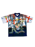 1999 Looney Tunes soccer tee - L