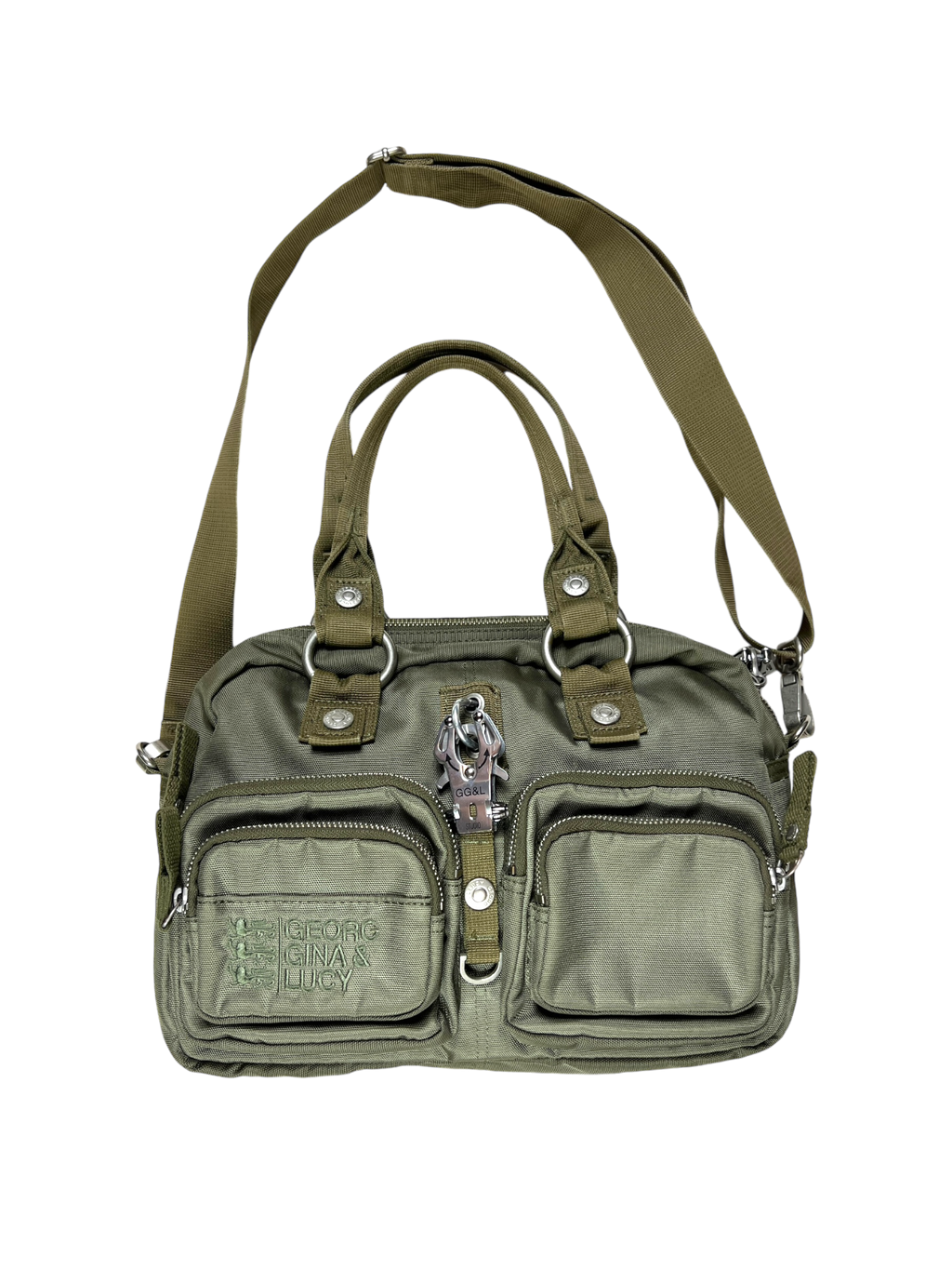 George Gina "Side Saddle" shoulder bag