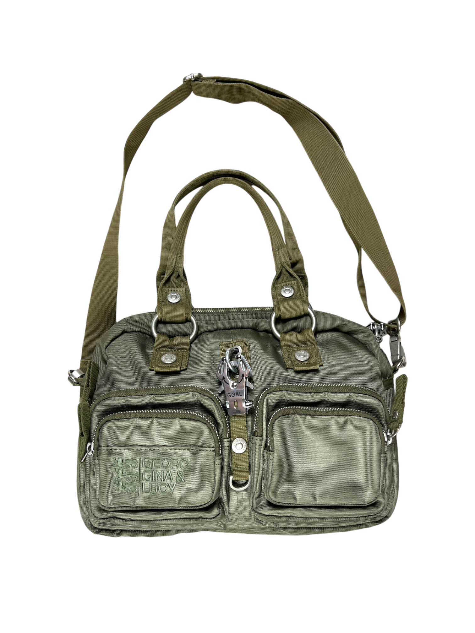 George Gina "Side Saddle" shoulder bag