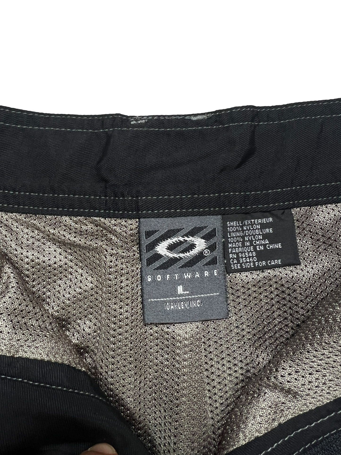 90's Oakley software technical cargo short - L