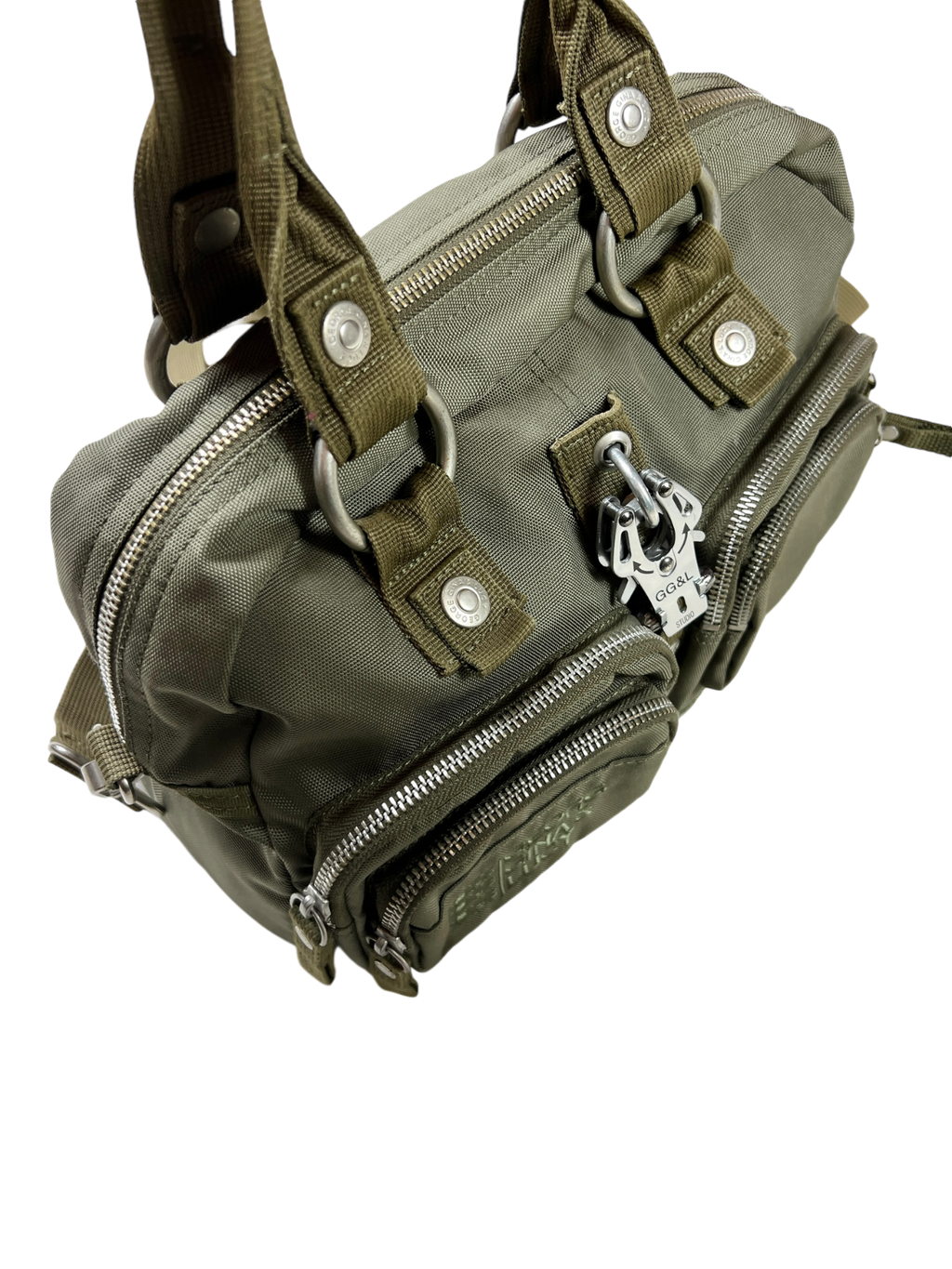 George Gina "Side Saddle" shoulder bag