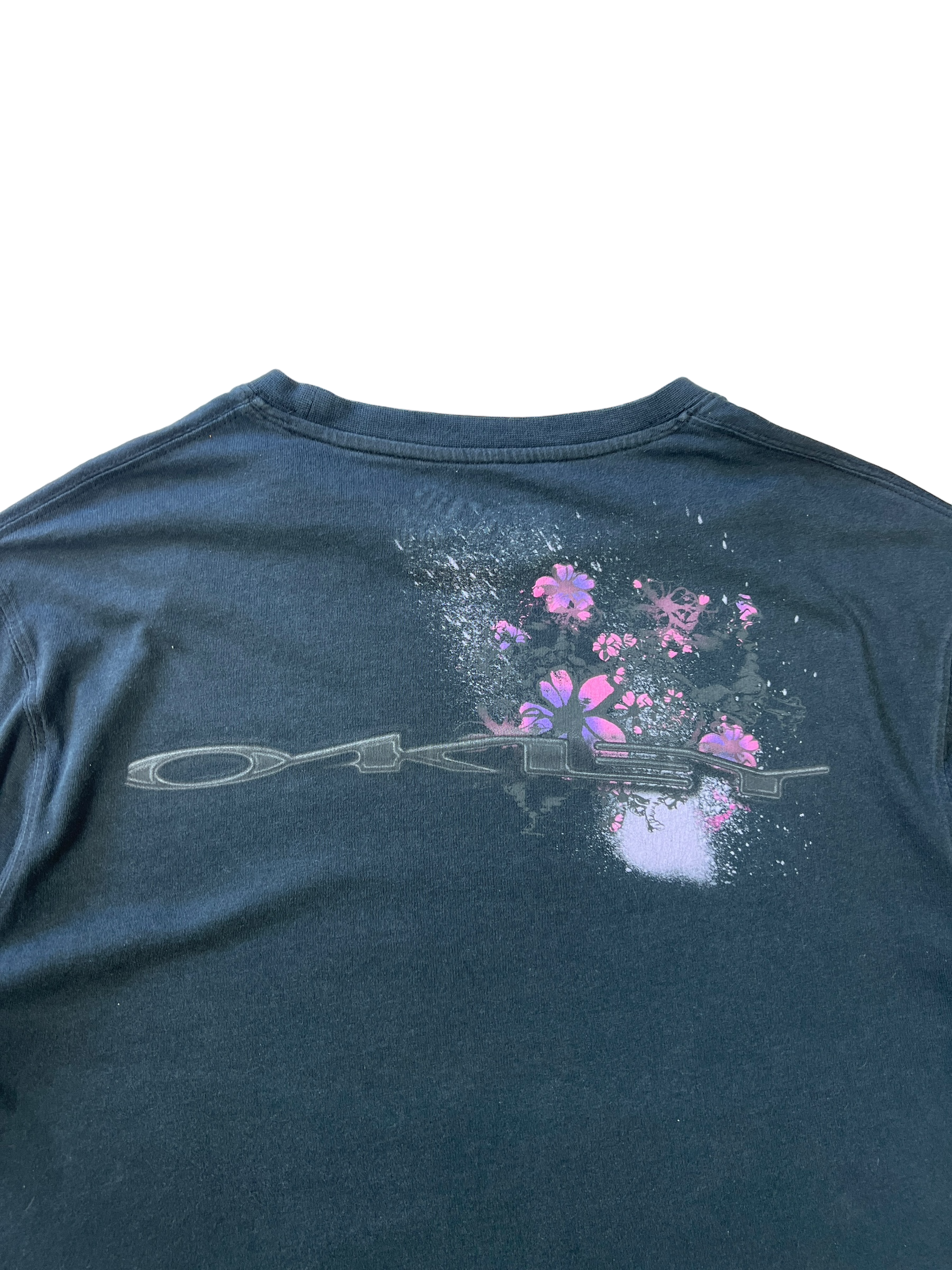 00's Oakley icon flower tee - M (slim fit)