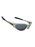 00's Oakley minute gen 2 silver frame black iridium sunglasses