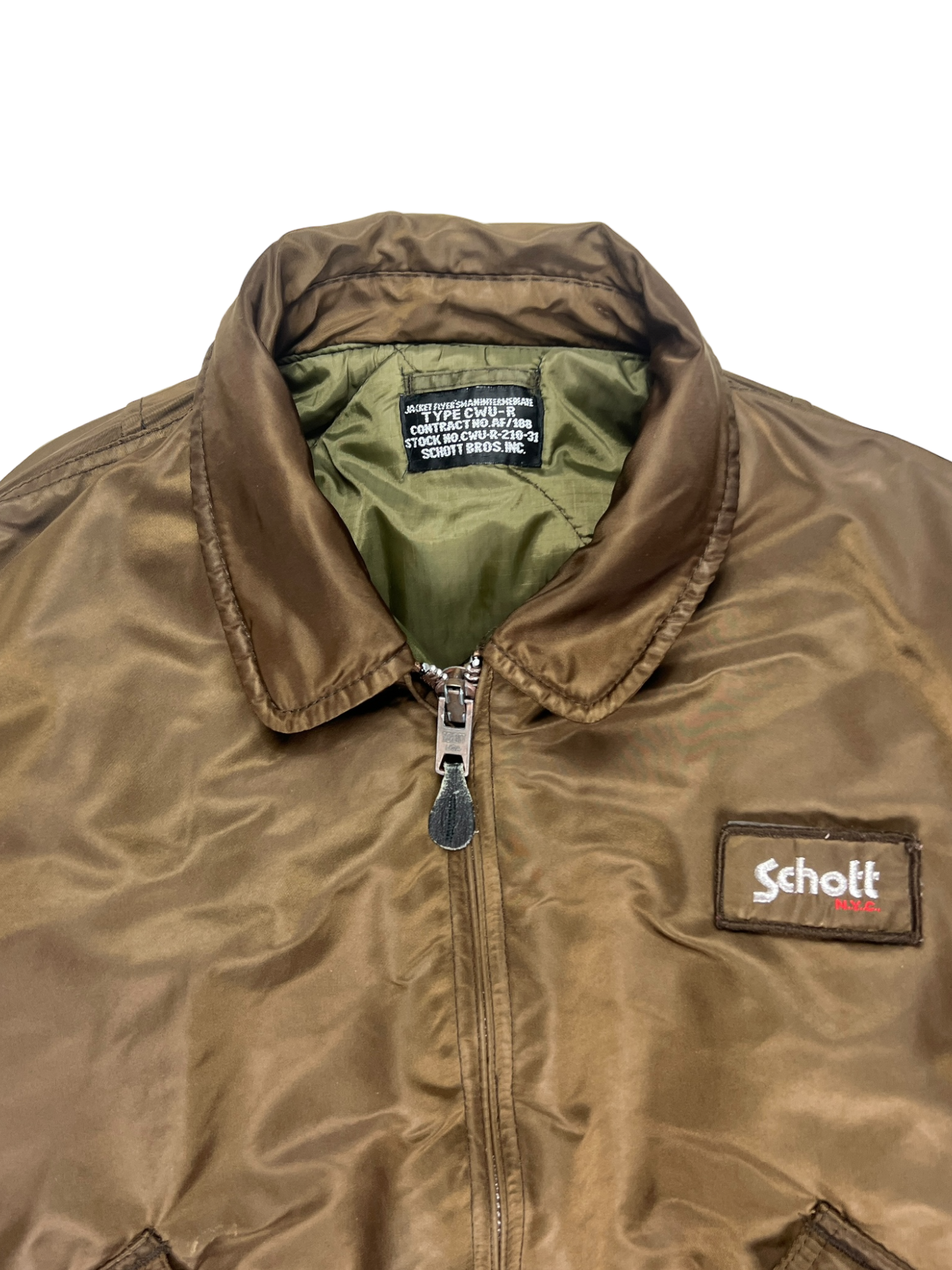 90's Schott bomber jacket - L