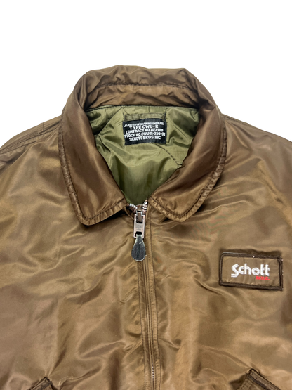 90's Schott bomber jacket - L