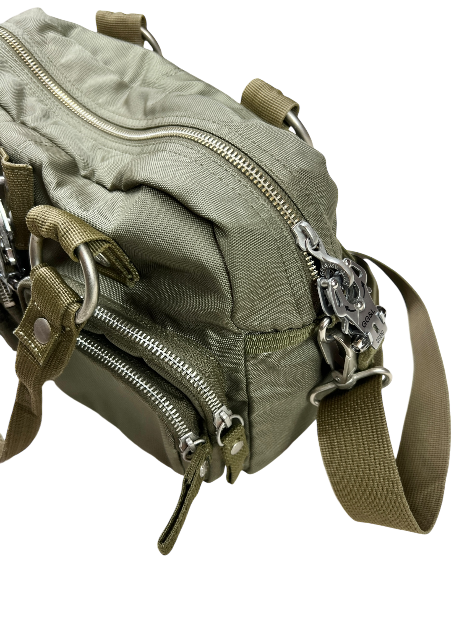 George Gina "Side Saddle" shoulder bag