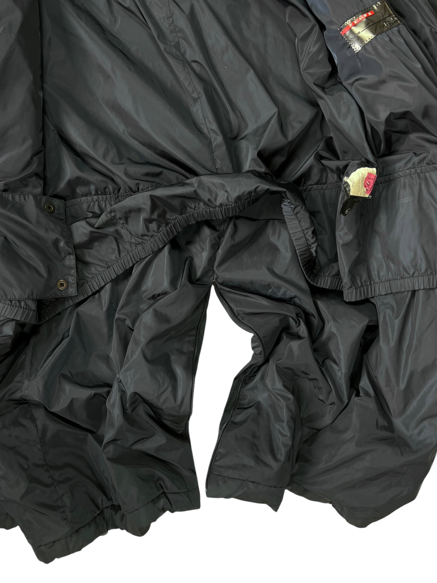 Prada Línea Rossa padded parka - L