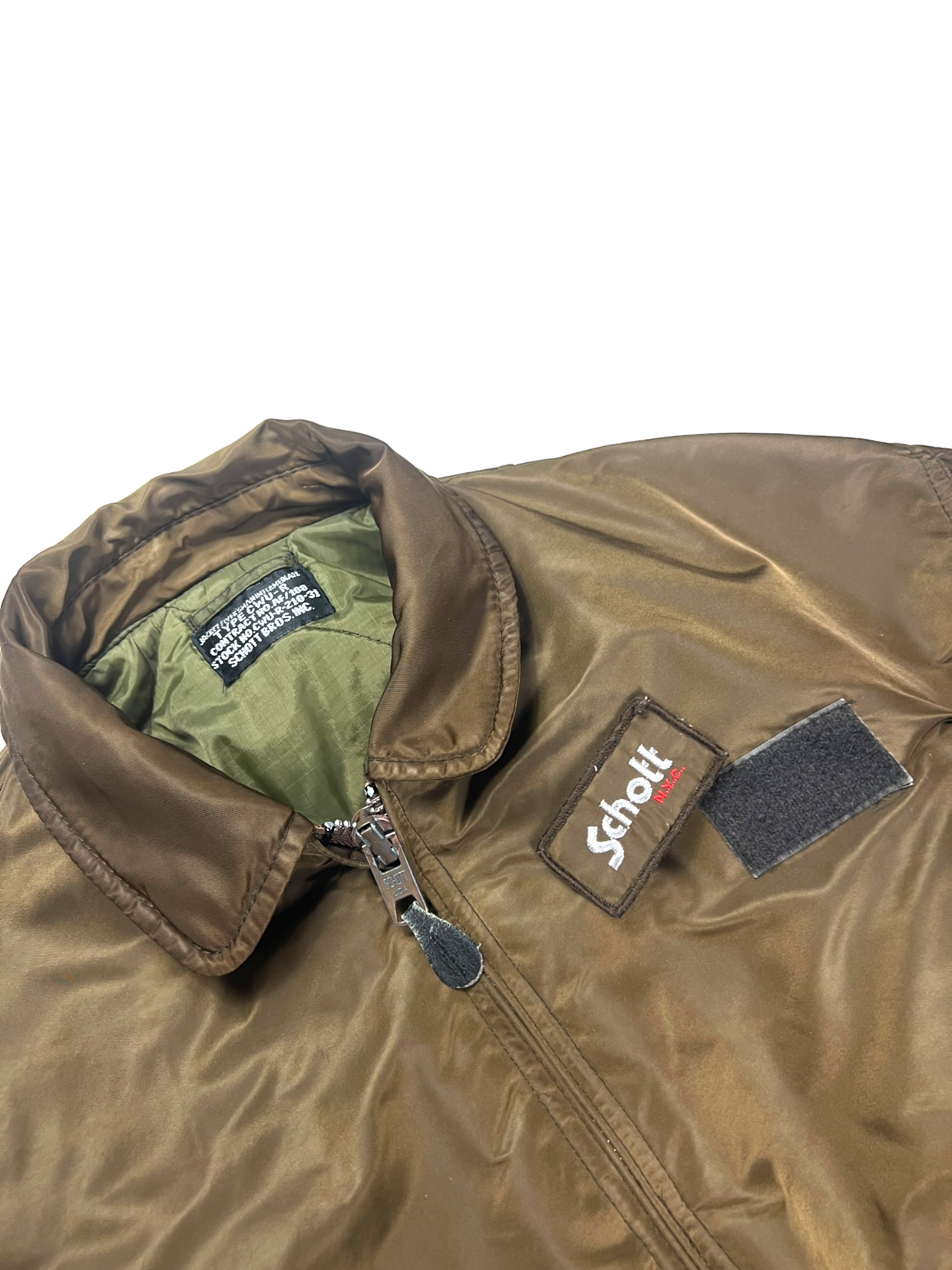 90's Schott bomber jacket - L