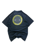 00's Oakley yellow icon tee - M