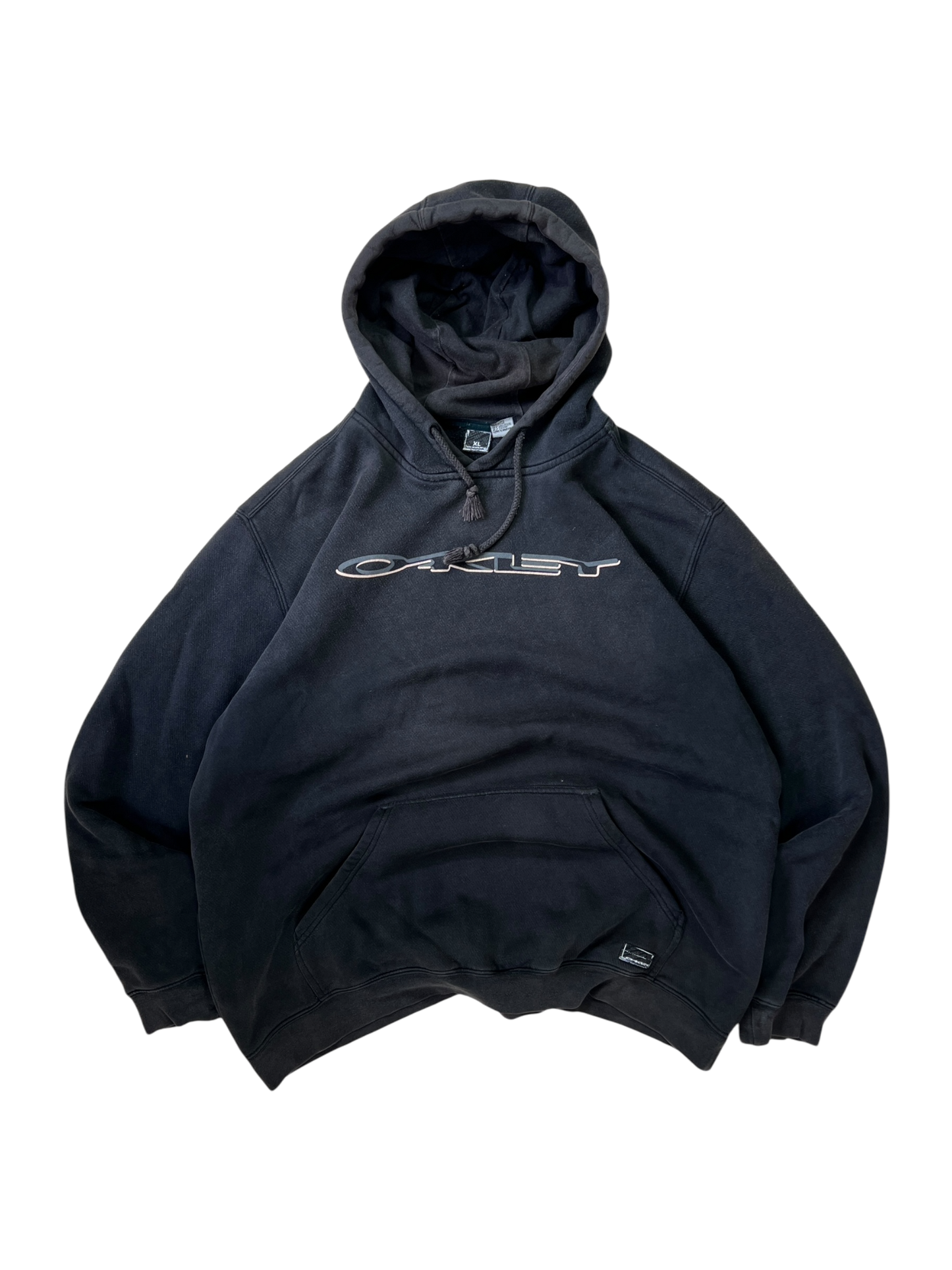 Early 2000's Oakley spell out hoodie - XL