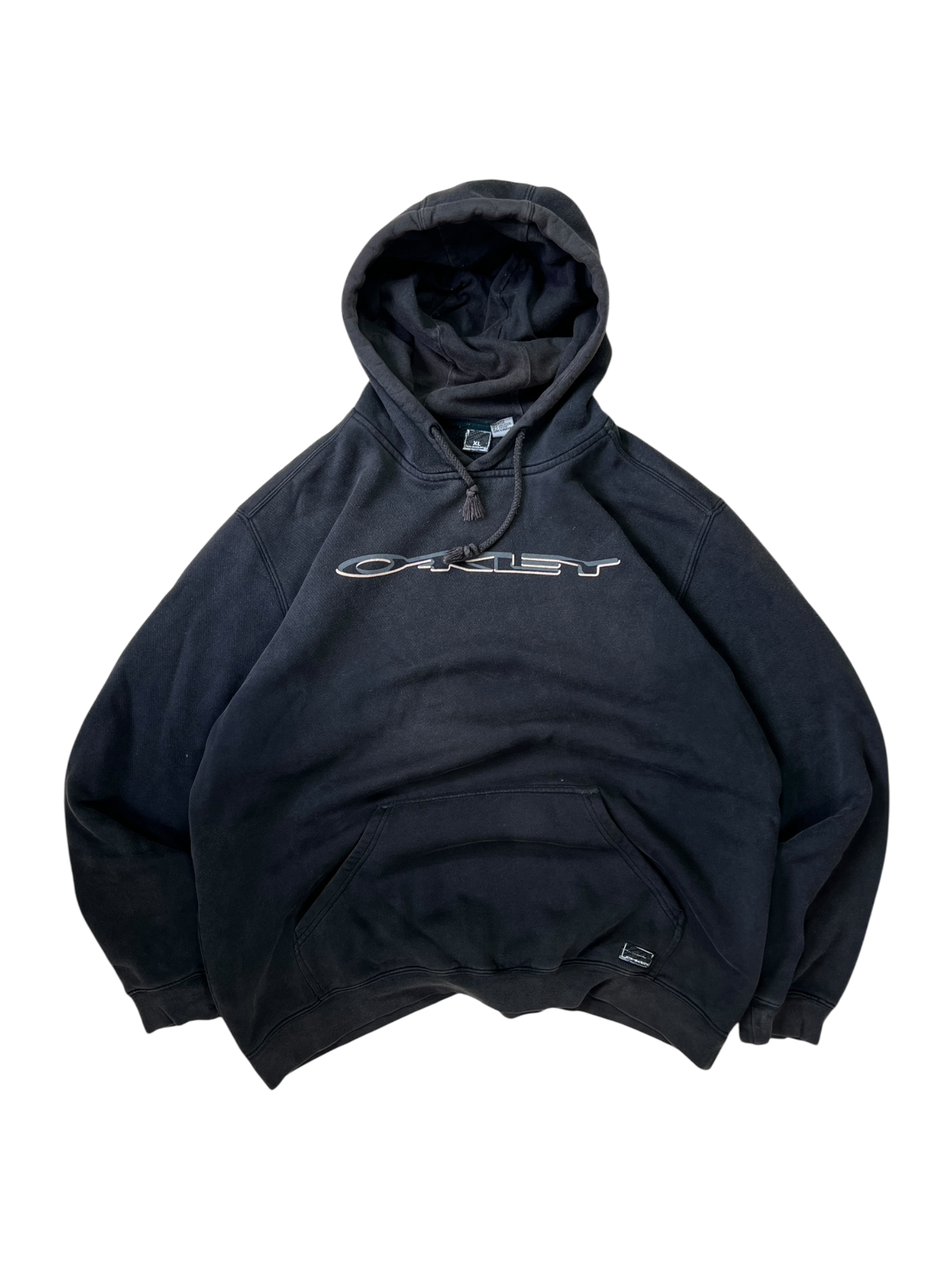 Early 2000's Oakley spell out hoodie - XL