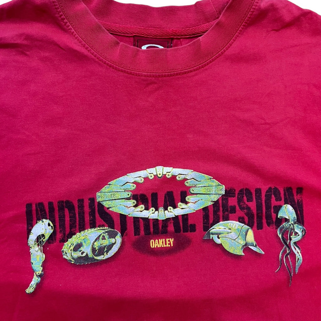 Rare Camiseta vintage Oakley Industrial Designs