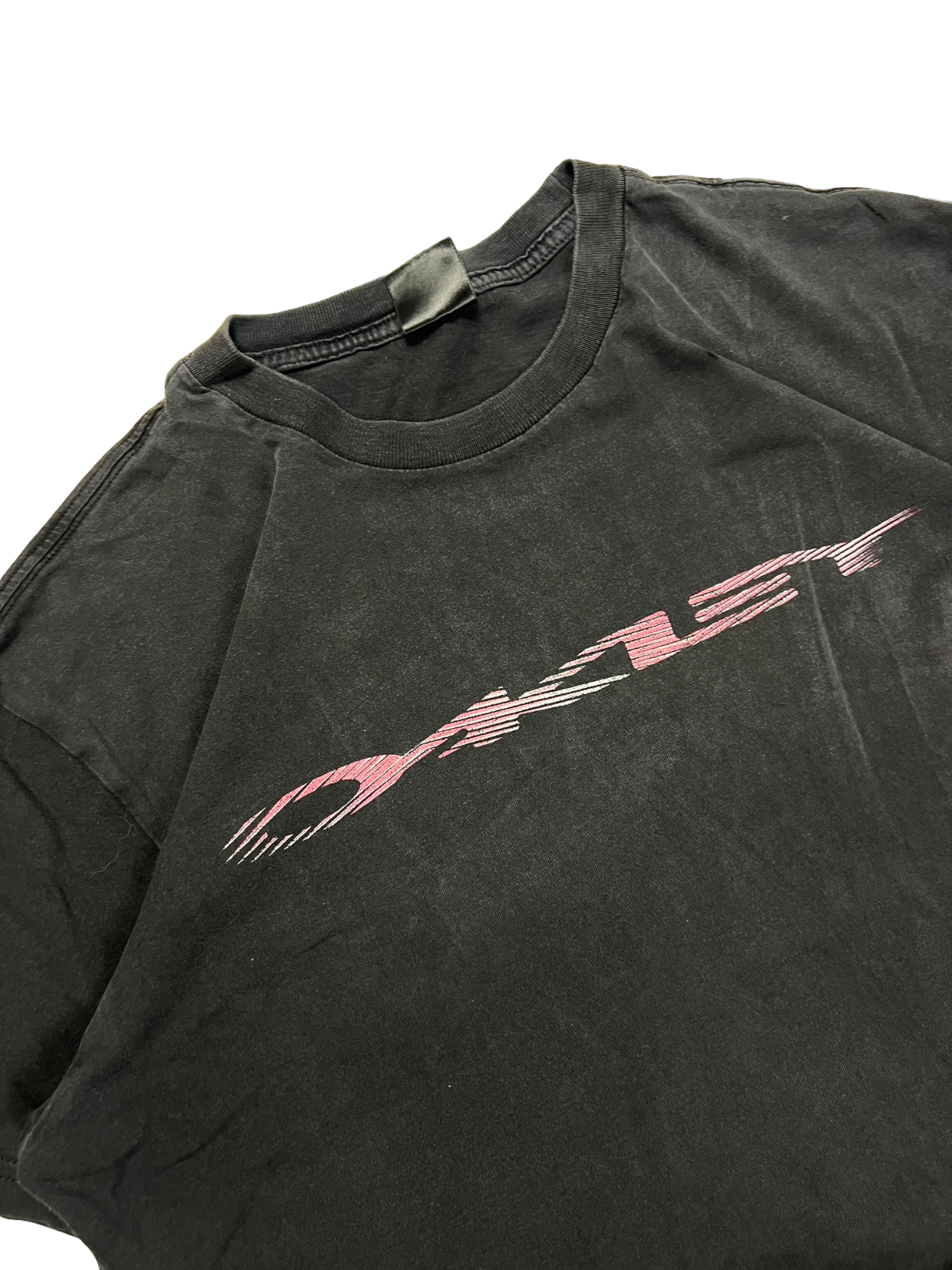 00's Oakley red icon tee - M