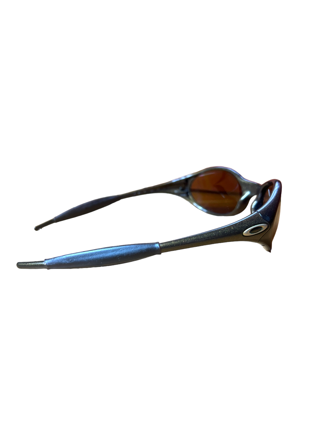 Oakley eye jacket gold iridium lens sunglasses