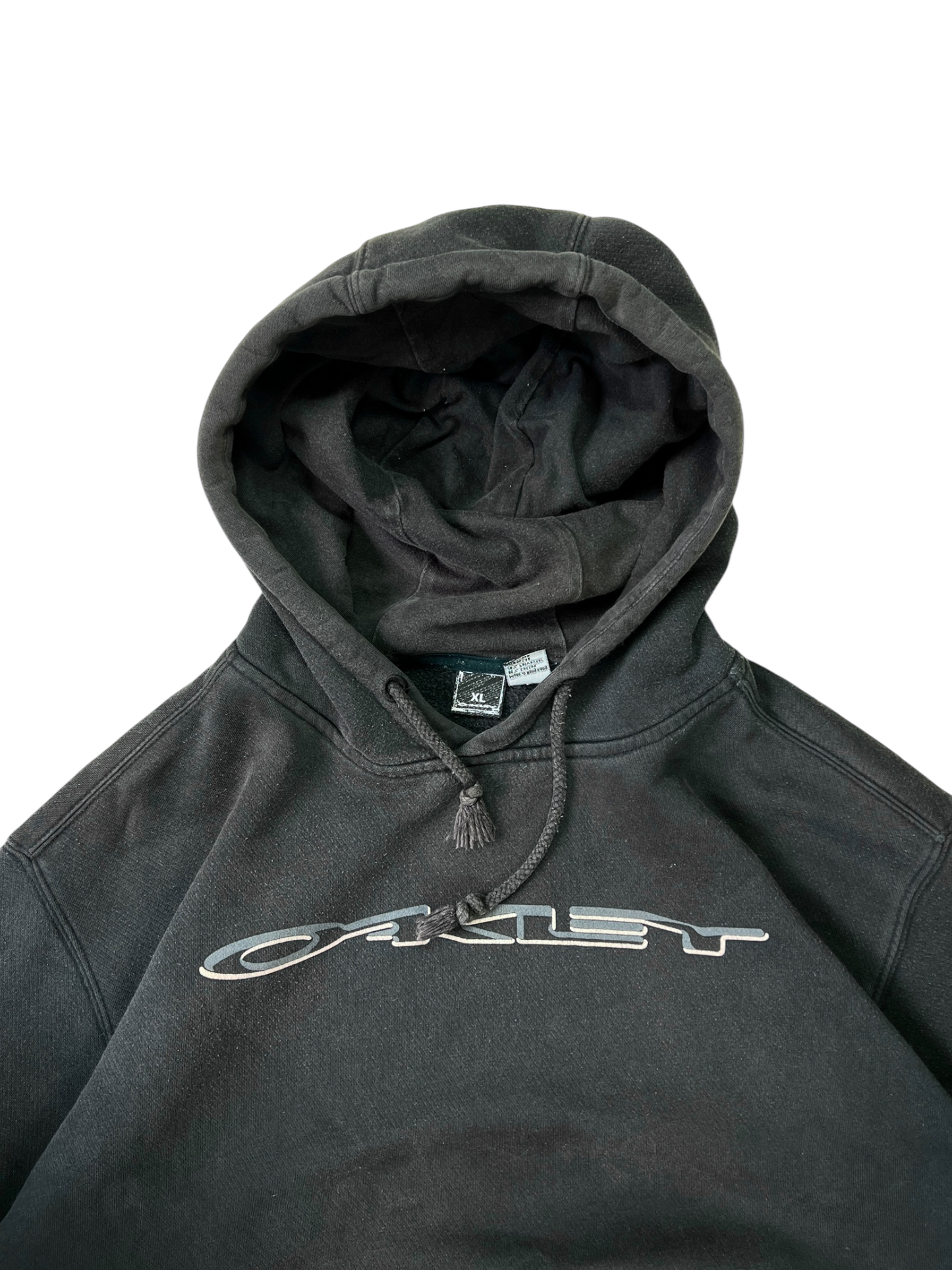 Early 2000's Oakley spell out hoodie - XL