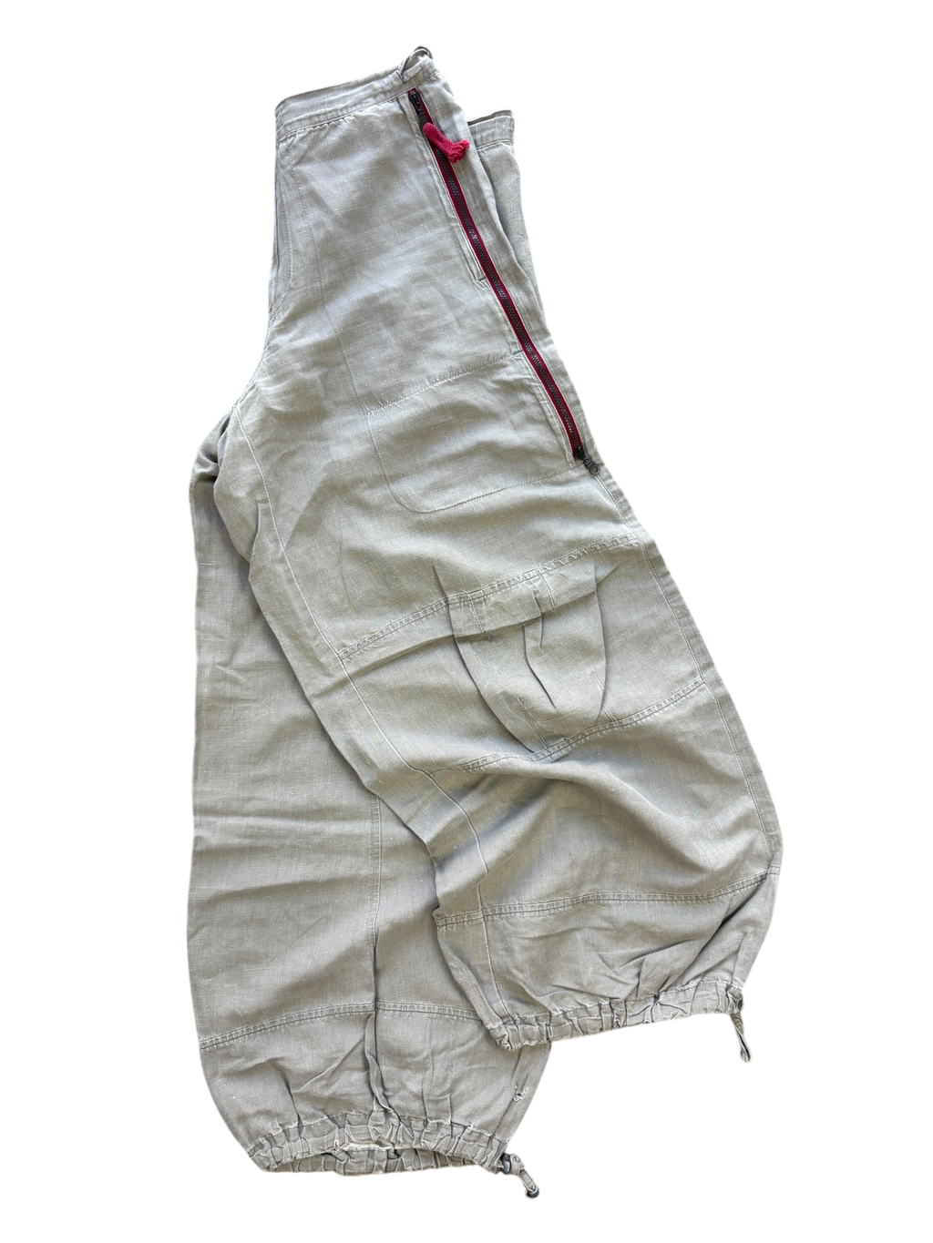 MARITHÉ FRANÇOIS GIRBAUD STACKED POCKET PARACHUTE PANTS