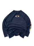 00's Oakley skull fire long sleeve tee - M
