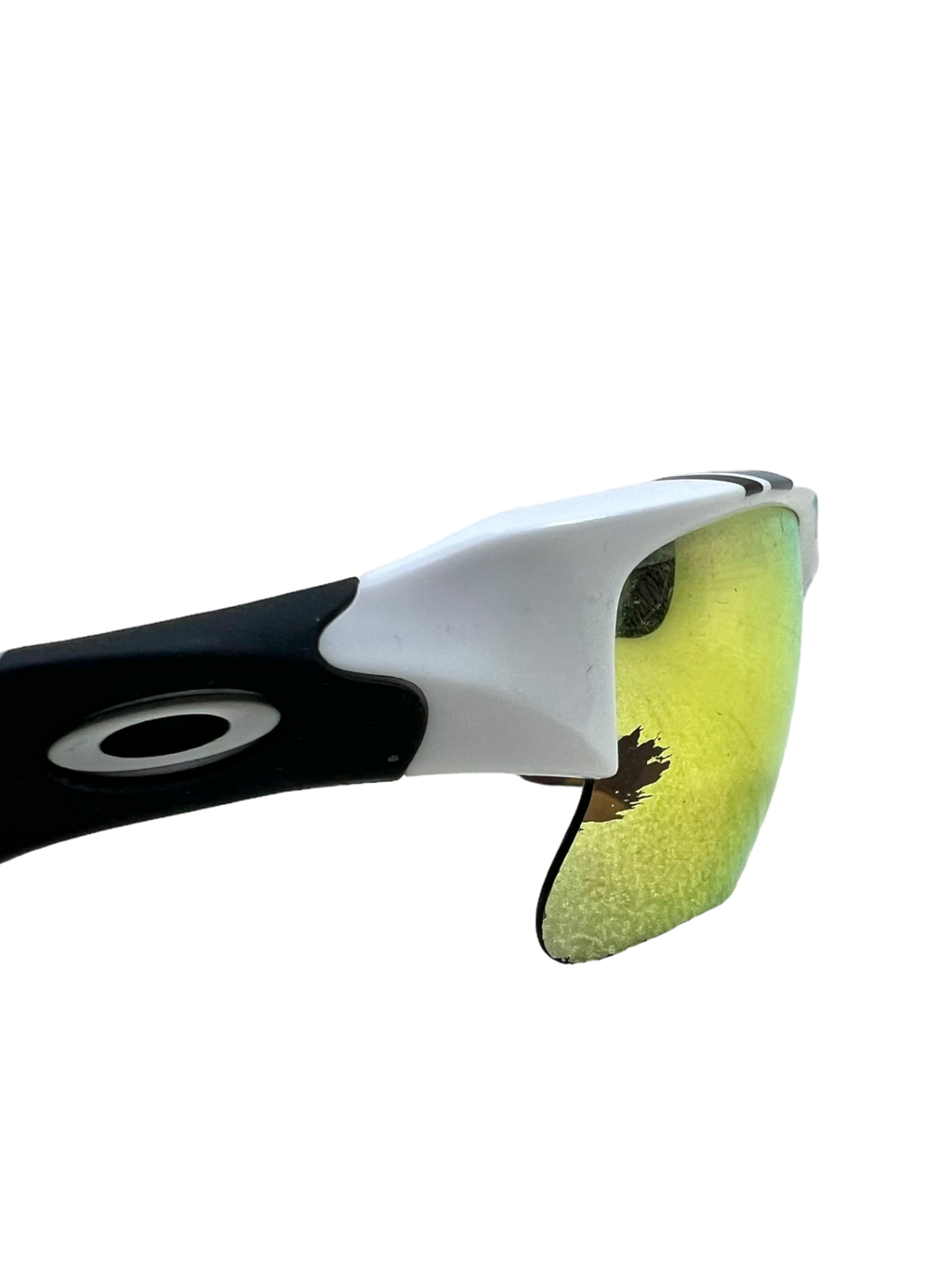 Oakley flak jacket white frame sunglasses