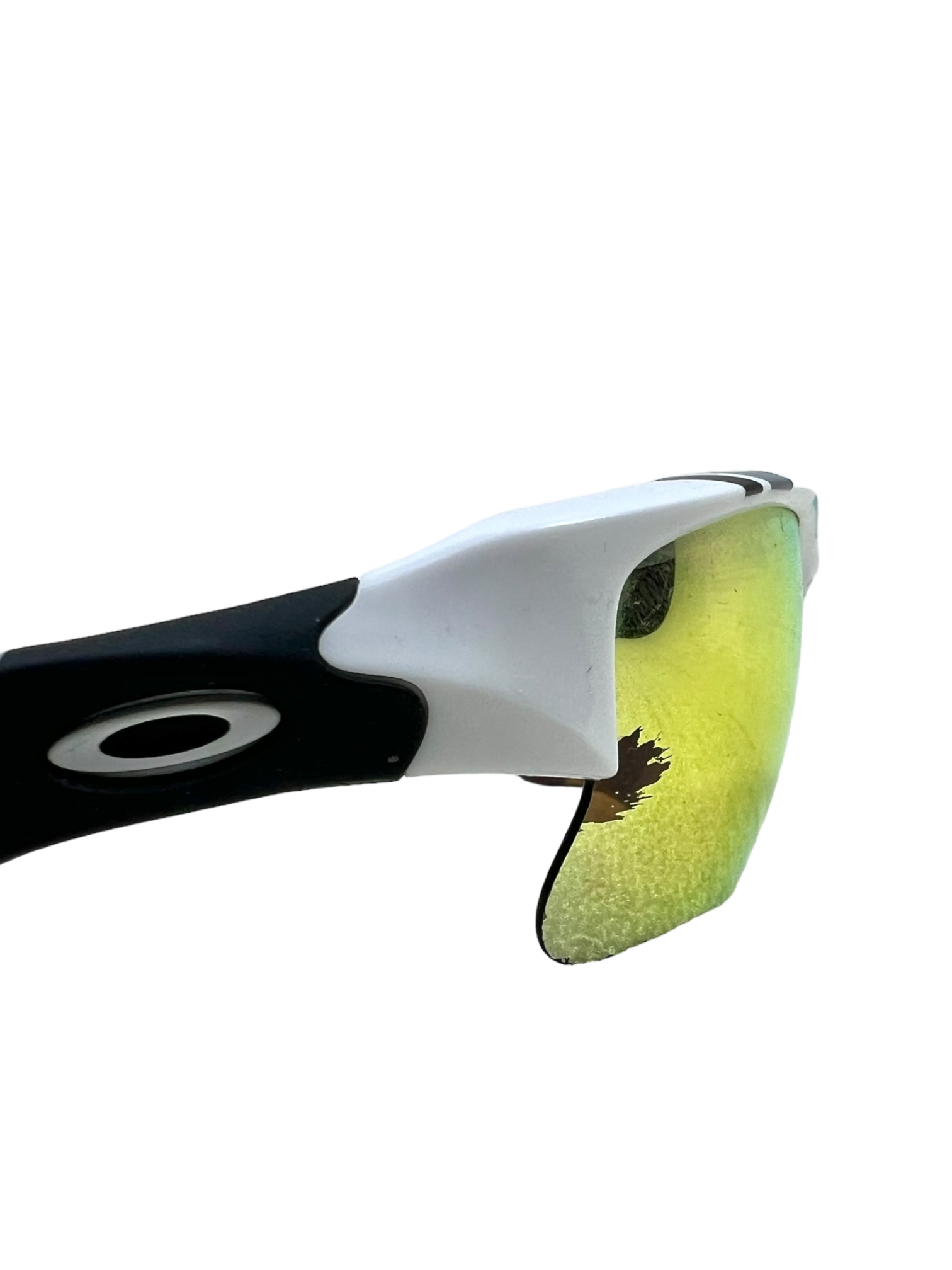 Oakley flak jacket white frame sunglasses