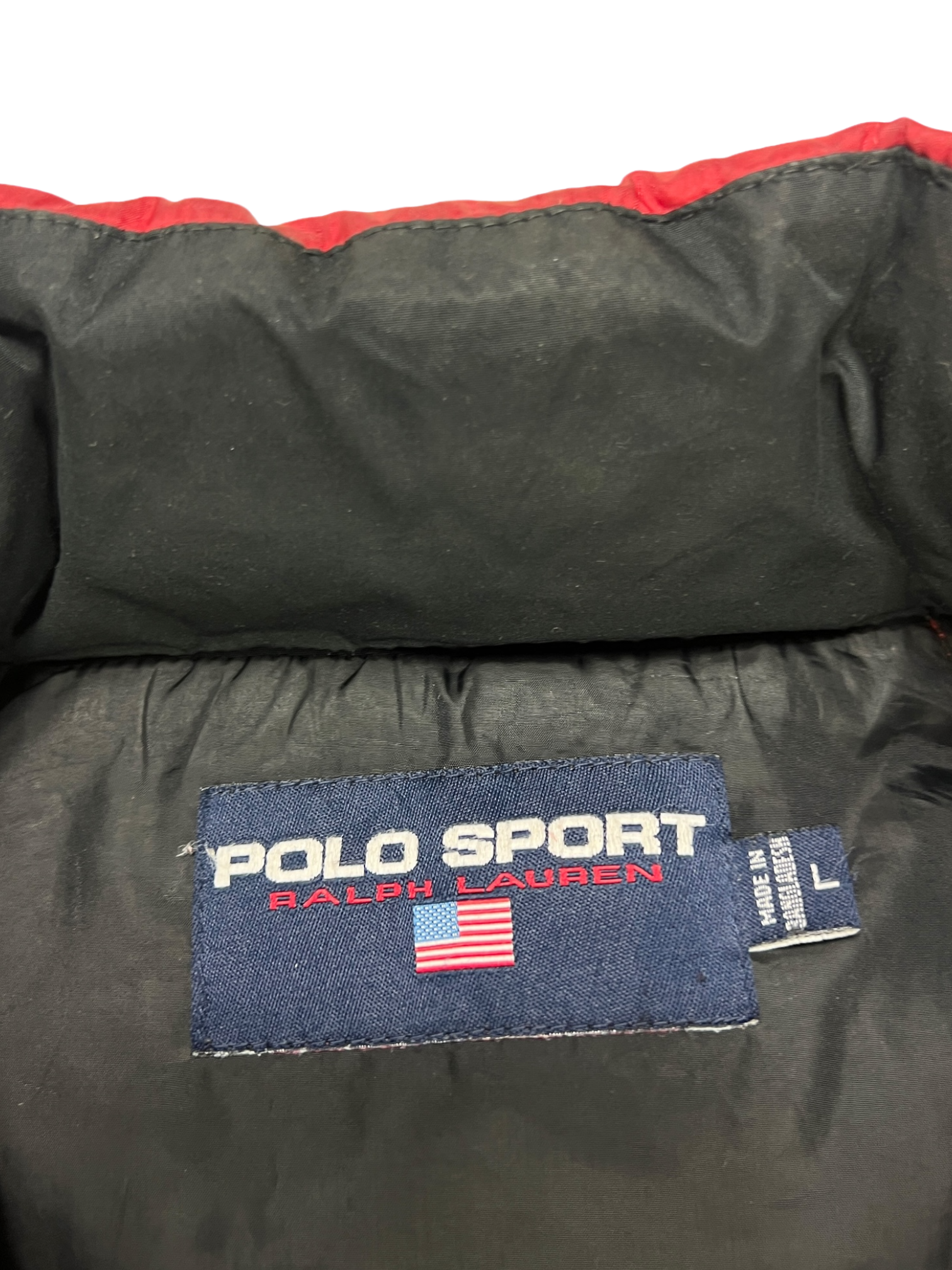 00's Polo sport puffer jacket - L