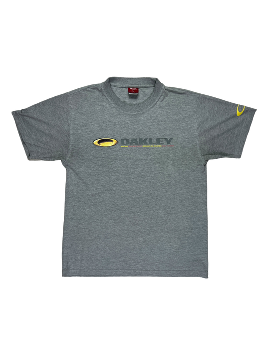 00's Oakley spell out tee - L
