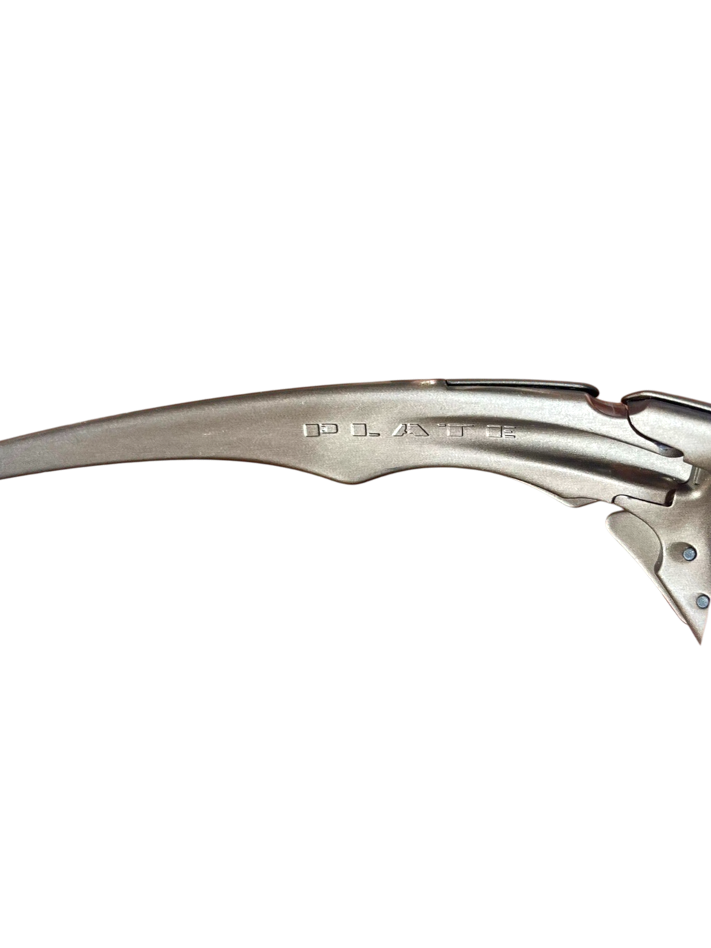 OAKLEY PLATE BRONZE / TITANIUM IRIDIUM W/ BOX