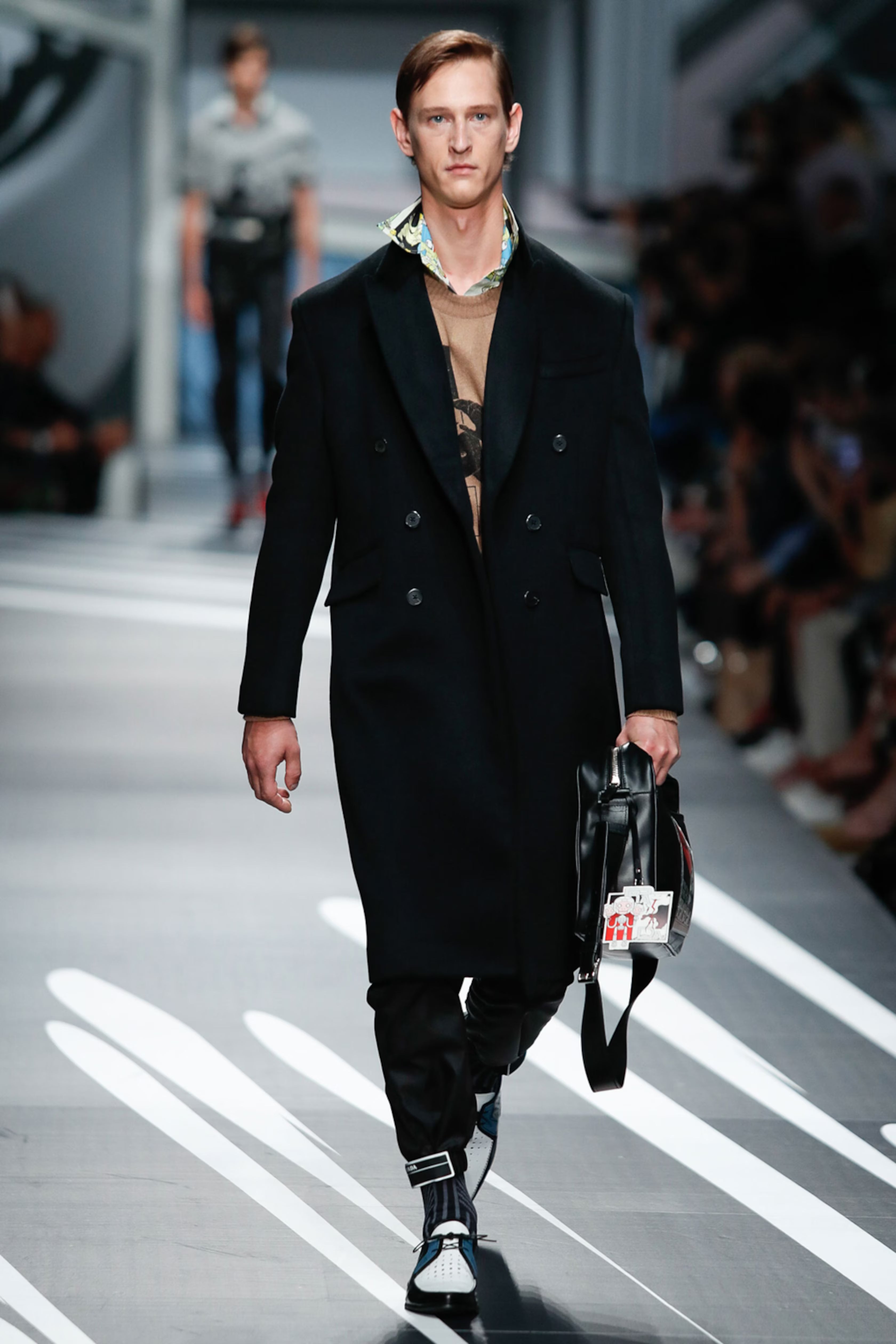 SS2018 Prada Mainline Nylon Track Pants (S)