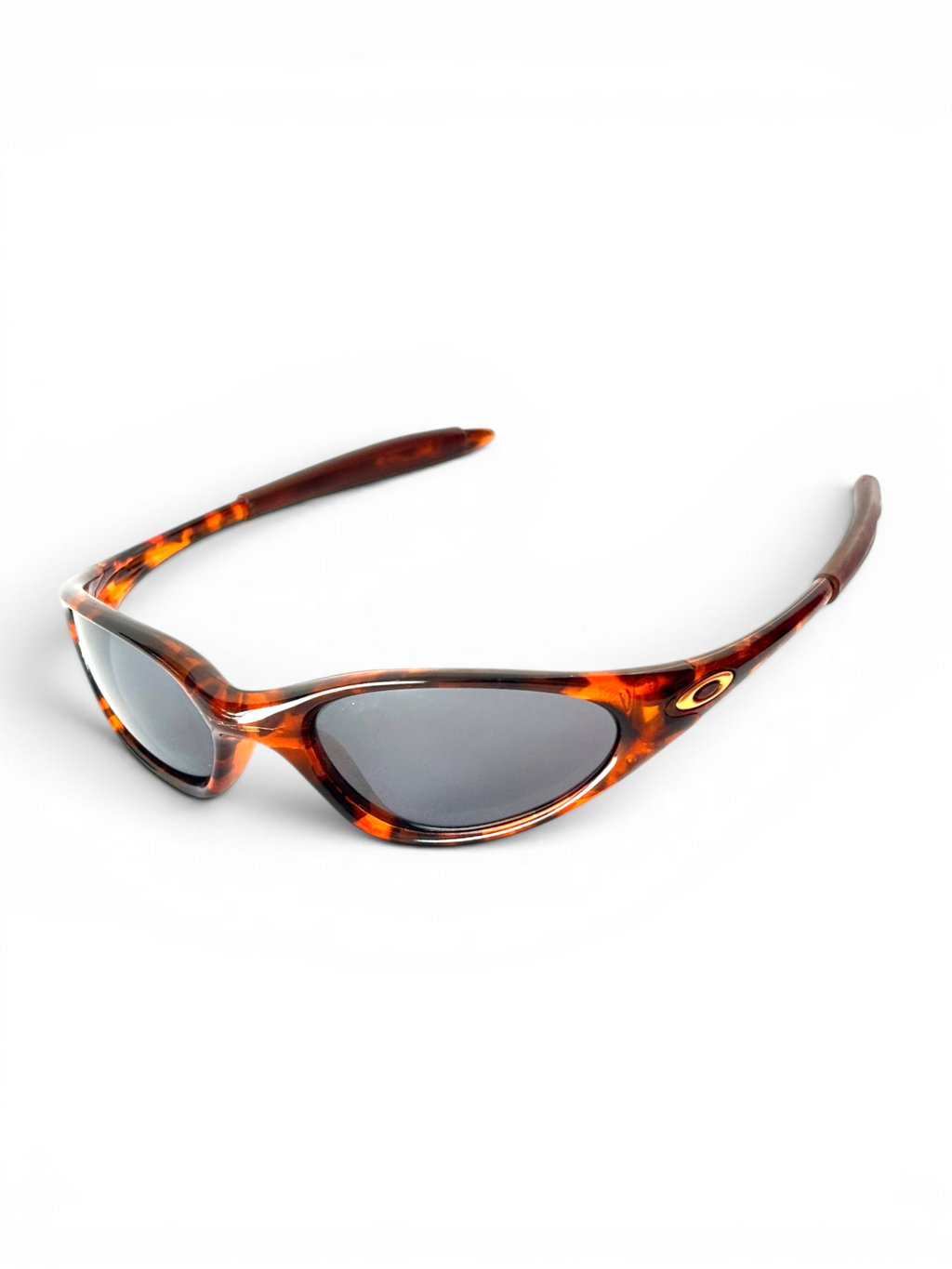 2001 Oakley Minute Tortoise / Black Iridium Sunglasses - view 4