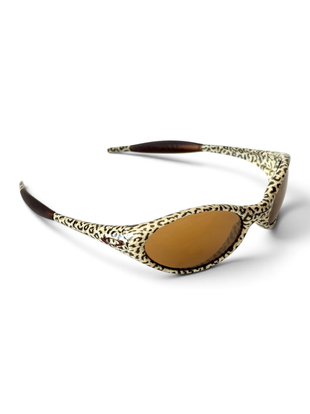 1999 Oakley Eye Jacket G1 Cheetah / Gold Iridium Sunglasses - view 3