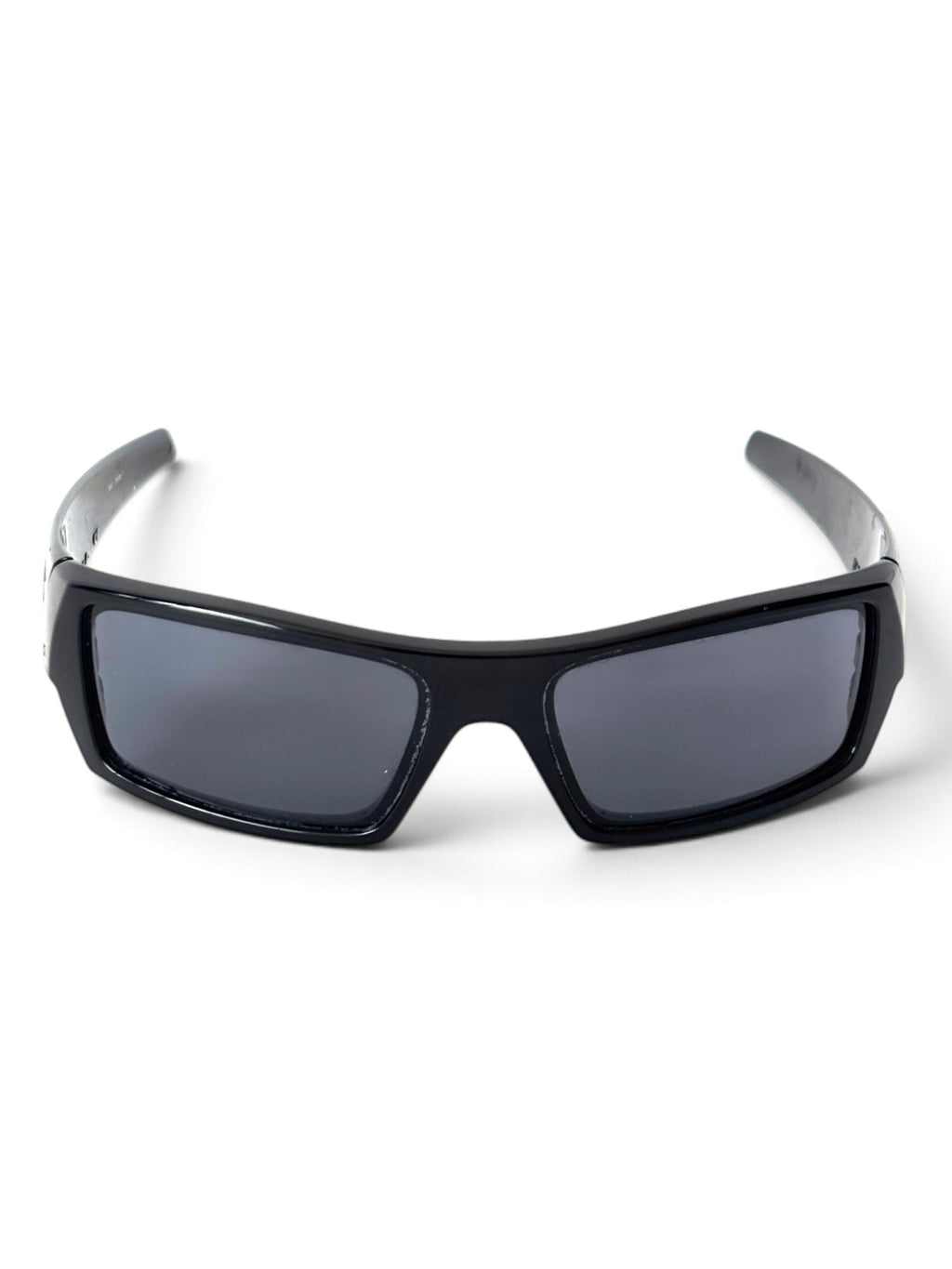 Oakley Gascan crystal black sunglasses with black iridium lenses
