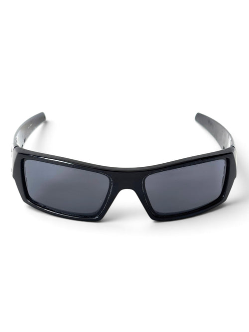 Oakley Gascan crystal black sunglasses with black iridium lenses