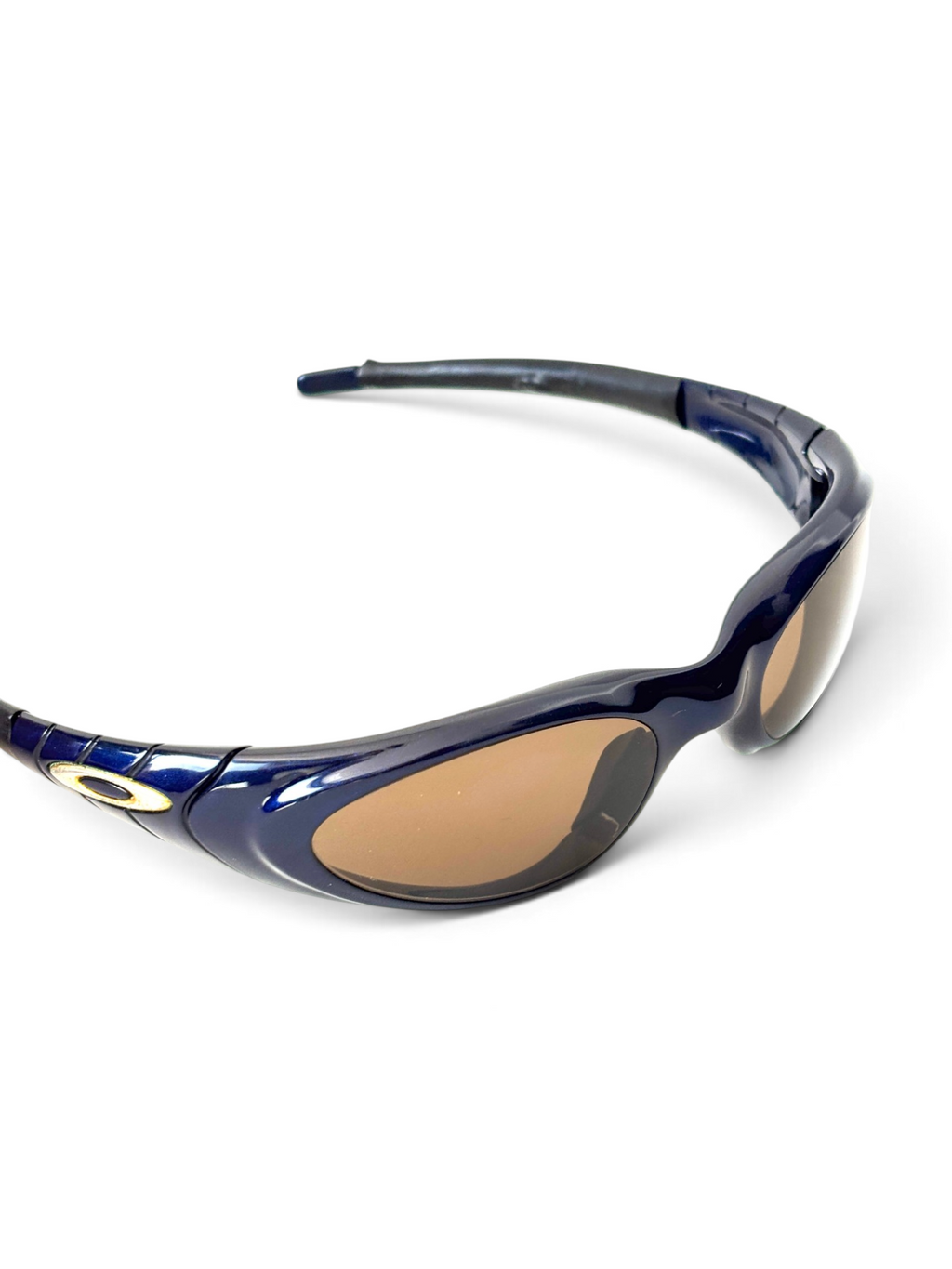 2000 Oakley Eye Jacket 2.0 Midnight / 24k Gold Iridium Sunglasses - view 12
