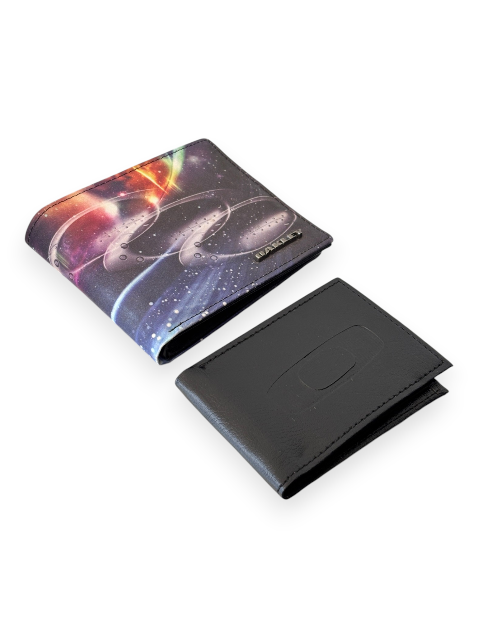 00's Oakley Galaxy Print Bifold Wallet w/ Card Holder - view 9