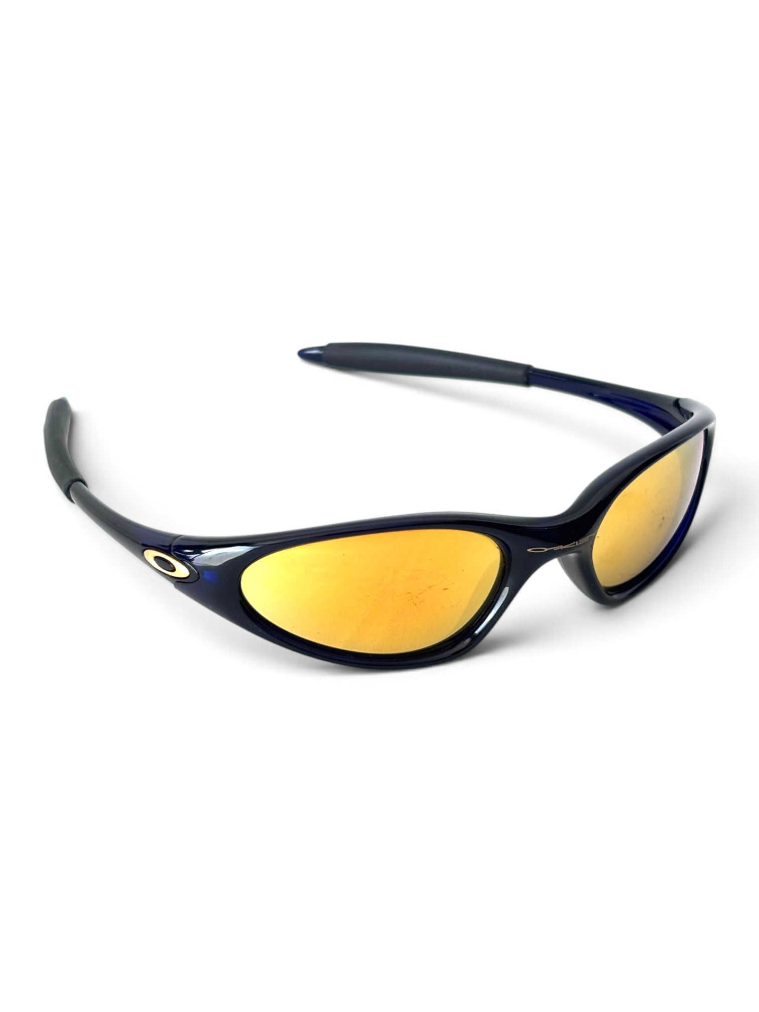 1998 Oakley Minute G2 Crystal Blue / 24k Gold Iridium - view 2