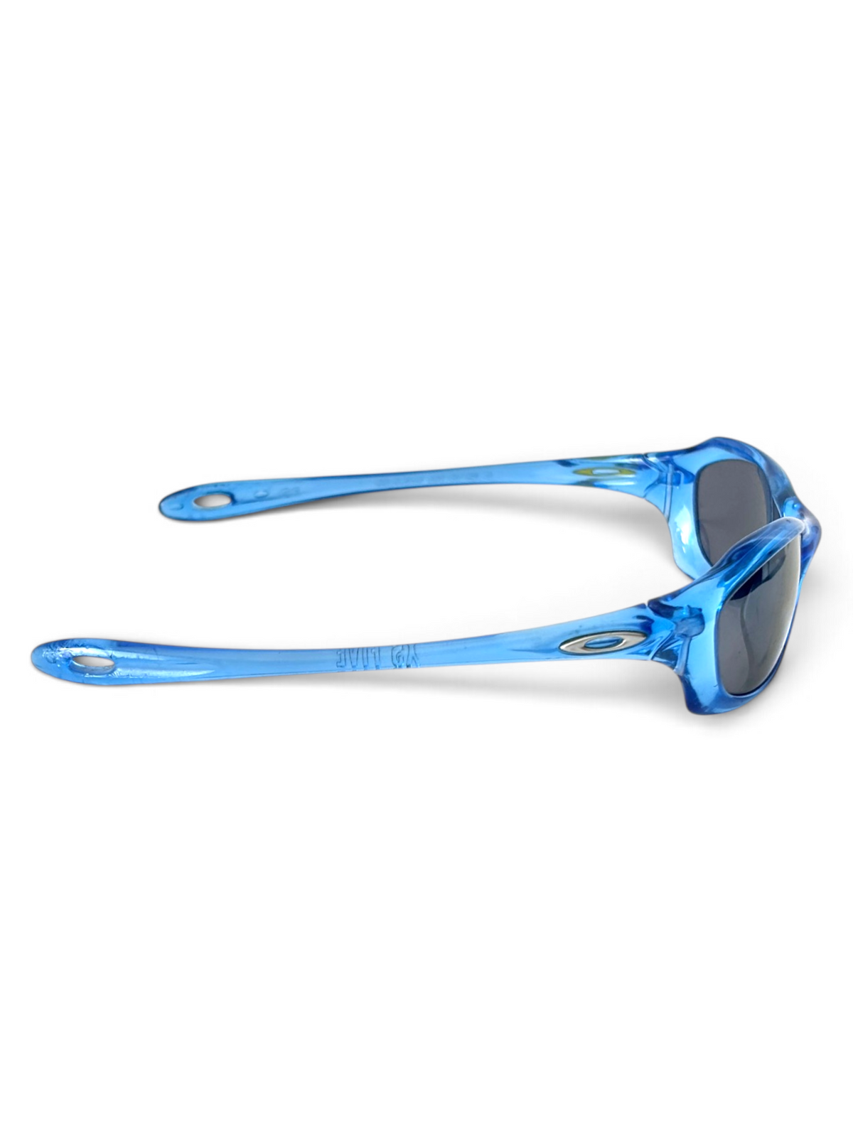 2003 Oakley XS Five Blue Translucent / Black Iridium Sunglasses - view 4