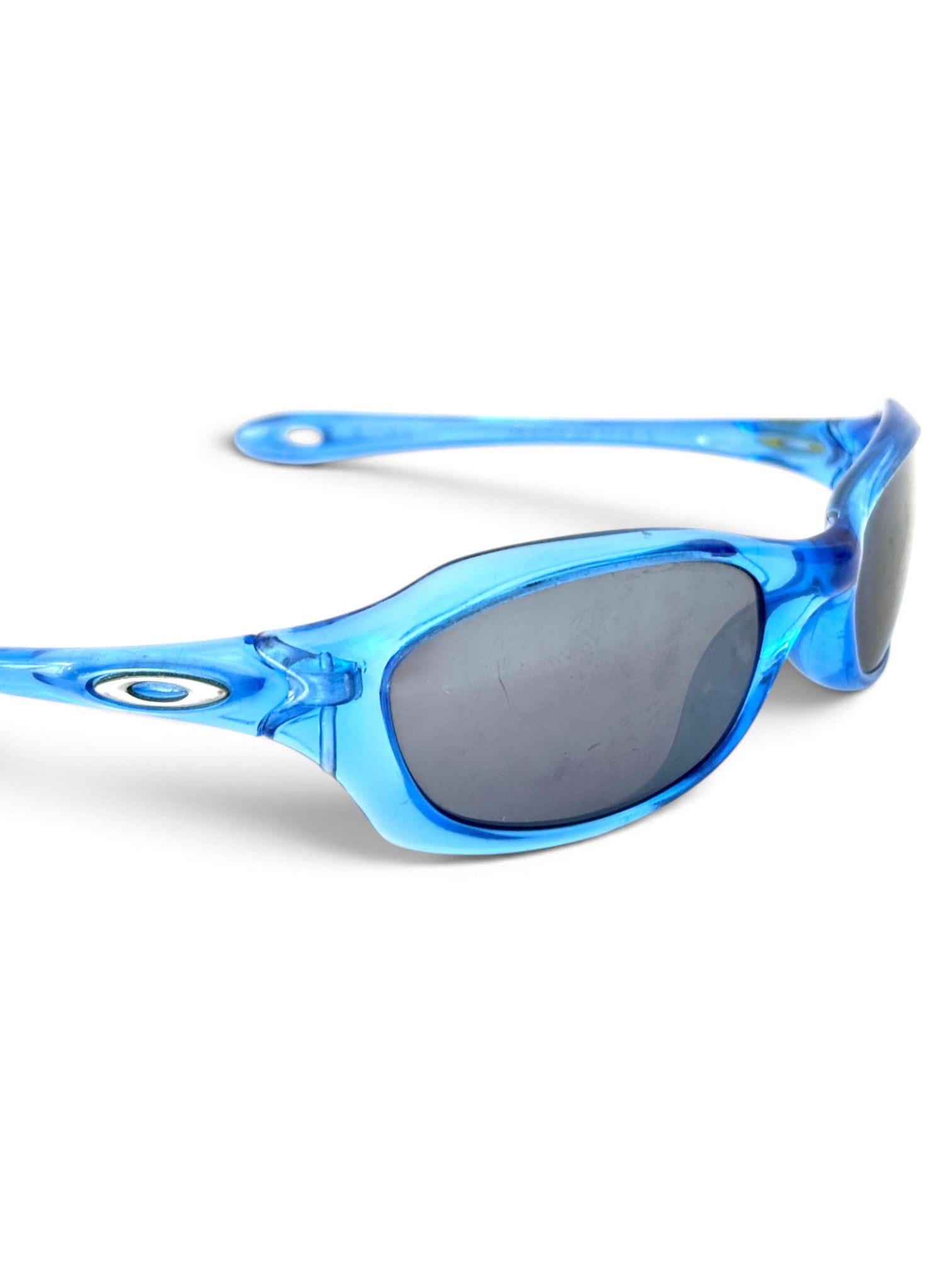 2003 Oakley XS Five Blue Translucent / Black Iridium Sunglasses - view 3