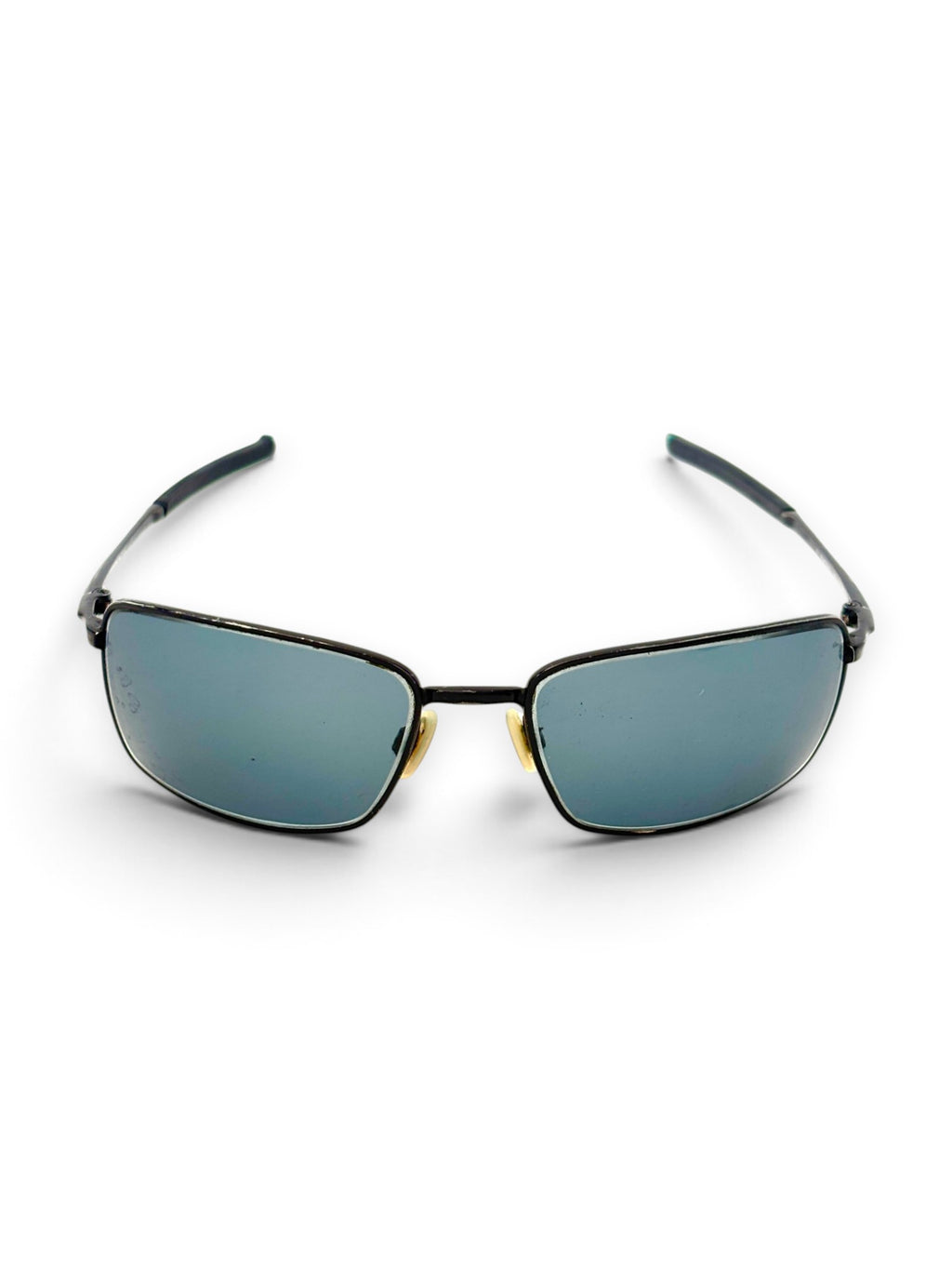 Oakley Square Wire 2.0 sunglasses pewter frame with dark iridium lens