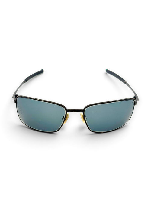 Oakley Square Wire 2.0 sunglasses pewter frame with dark iridium lens