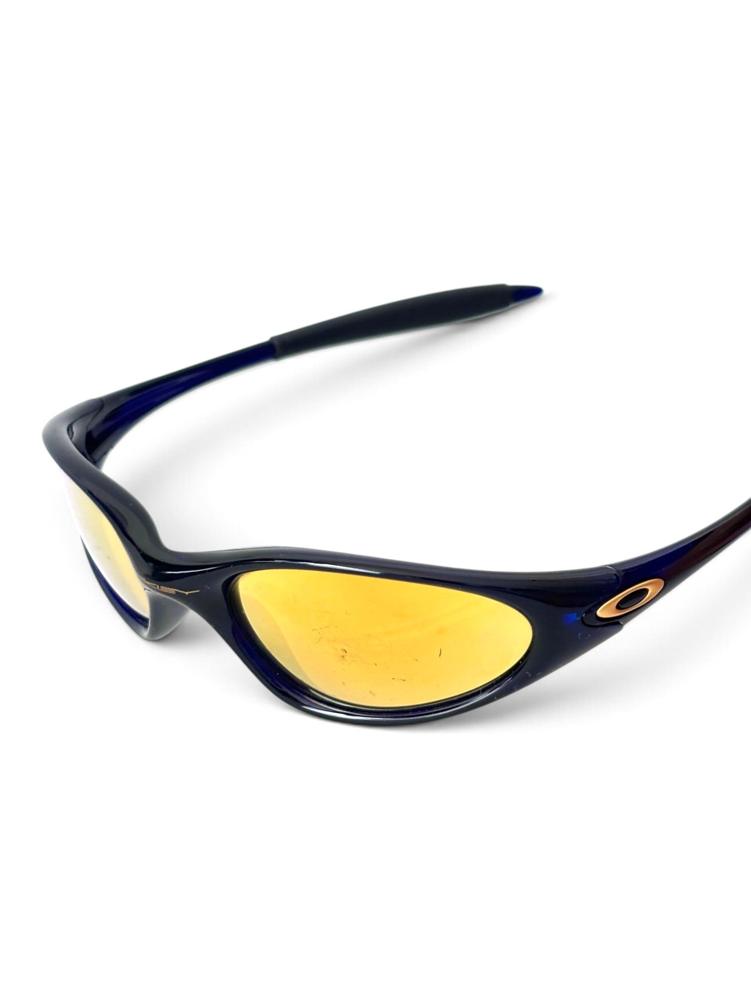 1998 Oakley Minute G2 Crystal Blue / 24k Gold Iridium - view 7