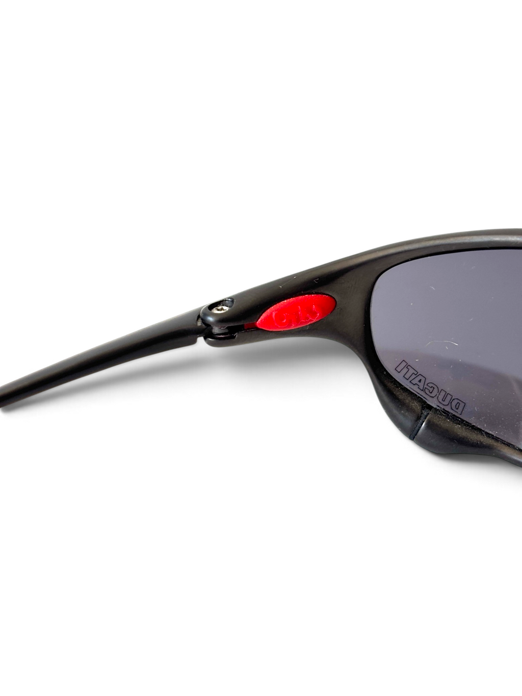 2004 Oakley Juliet Ducati 1st Gen Carbon / Black Iridium Sunglasses - view 9