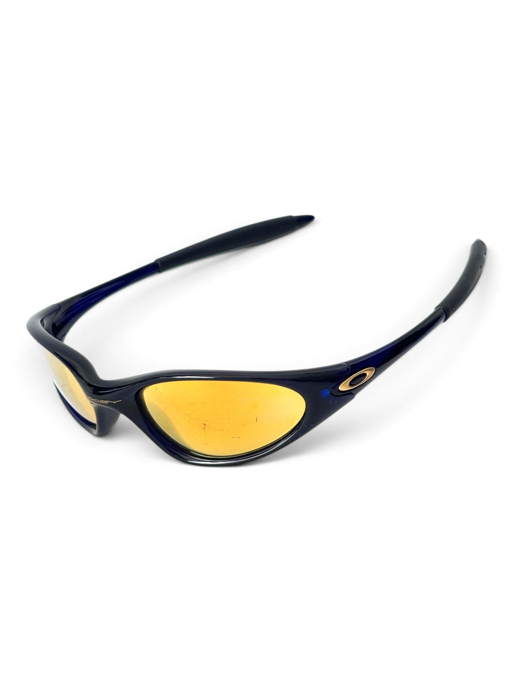 1998 Oakley Minute G2 Crystal Blue / 24k Gold Iridium - view 4
