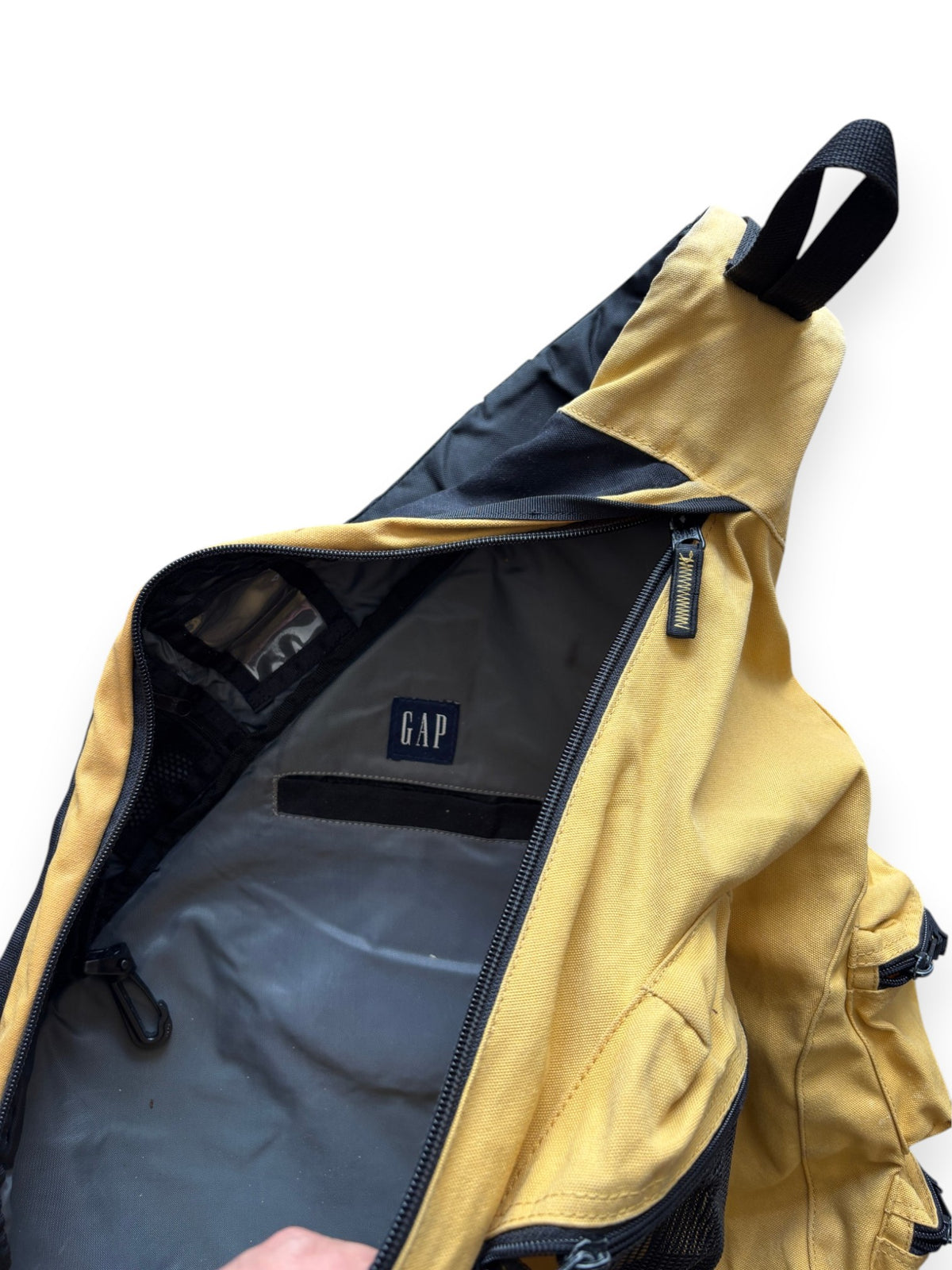 2000's GAP Yellow Sling Bag - view 4
