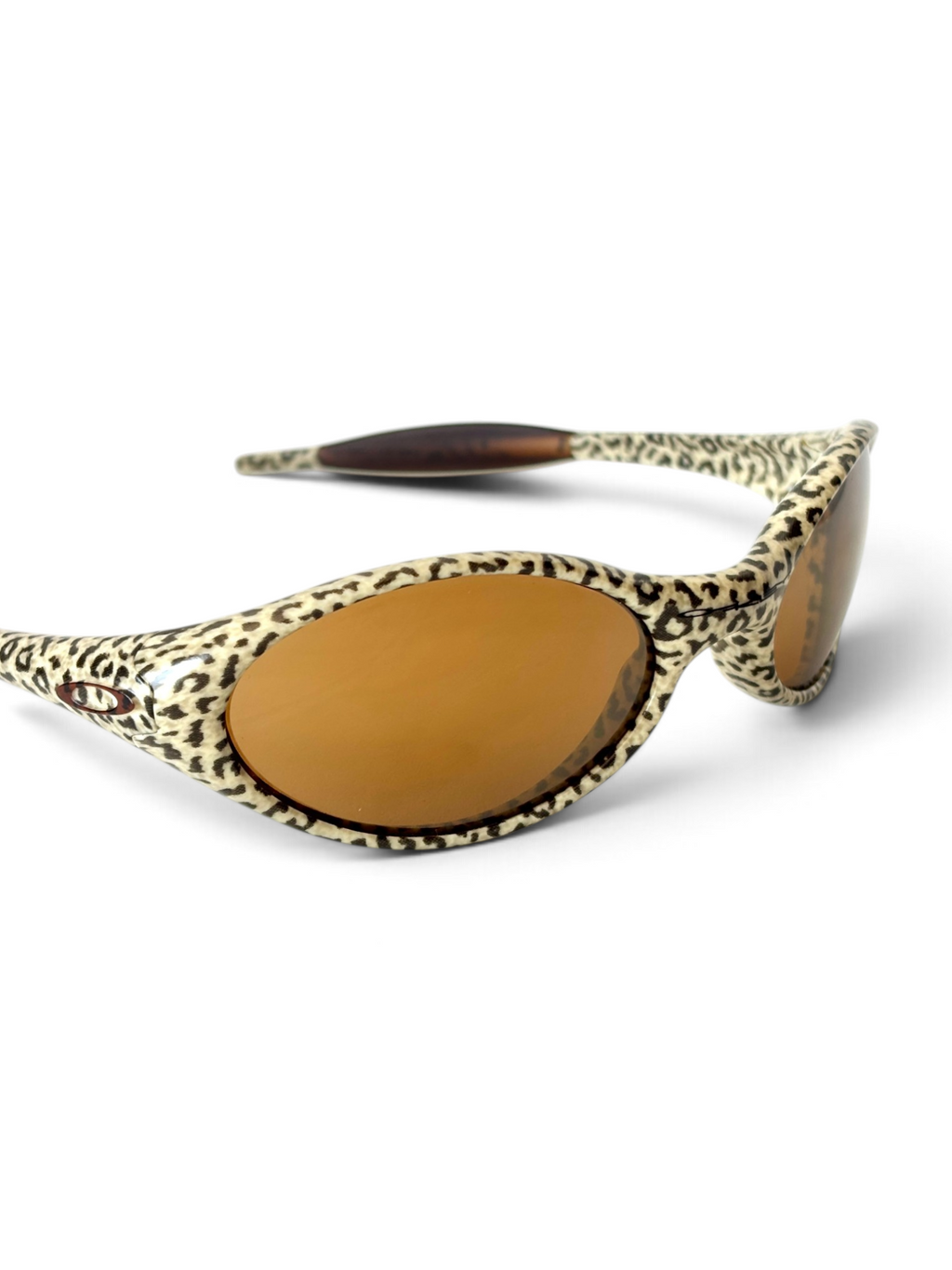 1999 Oakley Eye Jacket G1 Cheetah / Gold Iridium Sunglasses - view 5